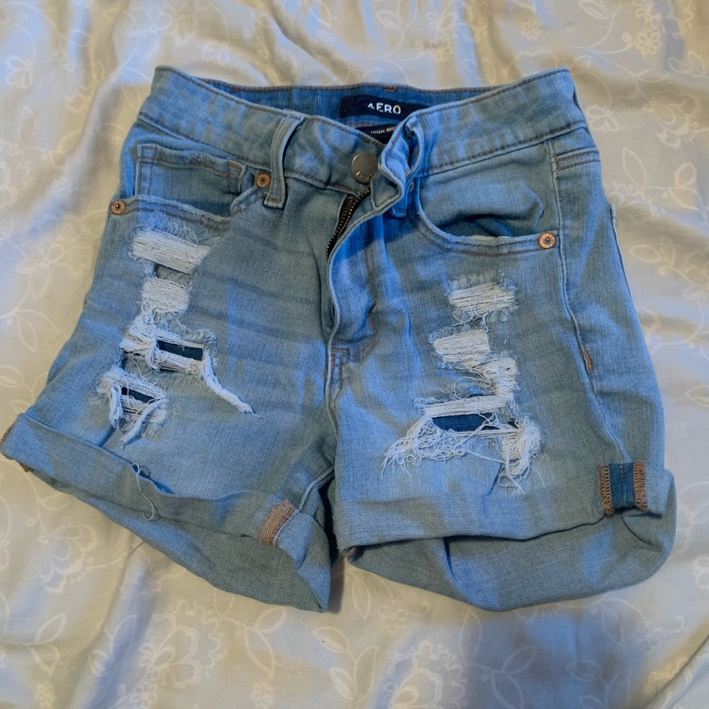 Aero Denim Shorts